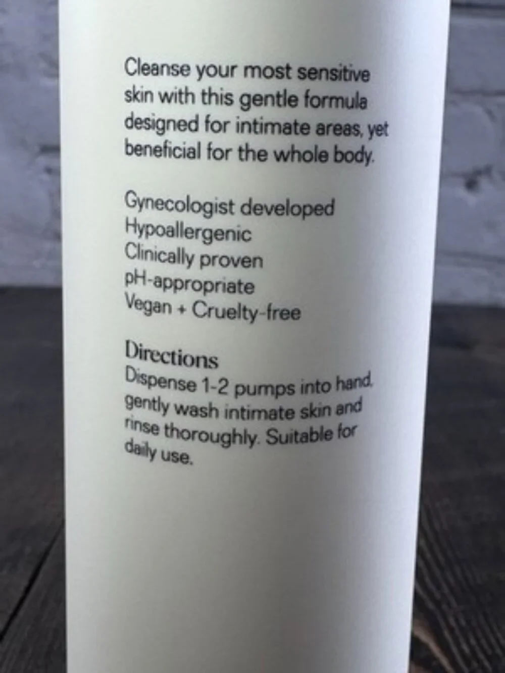 Ina Balancing Cleanser 6 Oz - Lady Parts Gentle Intimate Cleanse with Aloe